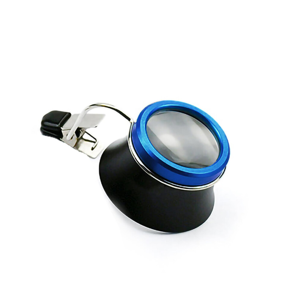 Jewelry Loupe 5X/10X/20X Aluminum Alloy ClipOn Magnifier for Watch  and Jewelry Inspection