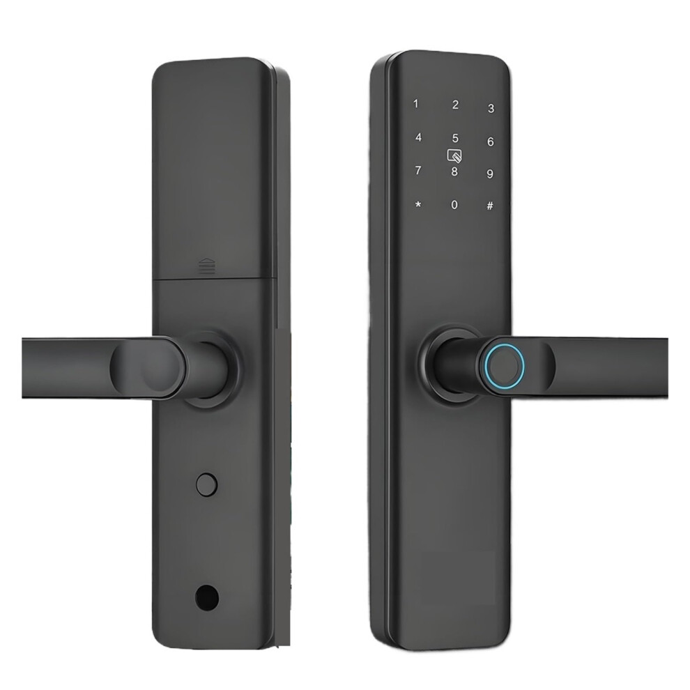Smart Wifi Fingerprint Door Lock With App Control, Keypad And Card Unlock For Home And Apartment 9351714617055