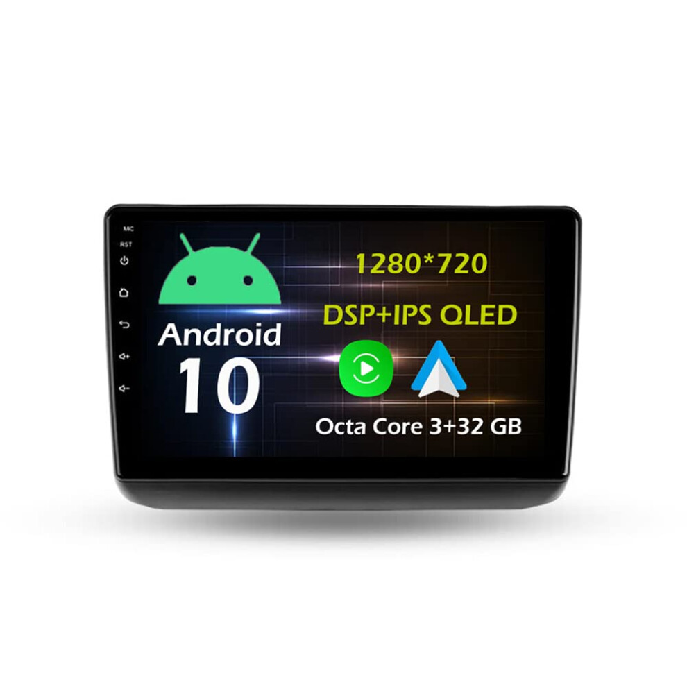 10.1 Inch Android Car Stereo For Jeep Grand Cherokee 20132020, Qled Screen, Dsp, 4G, Carplay, Android Auto 9351714617215