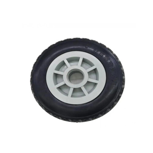 8 Inch Heavy Duty Swivel Caster Wheel Silent Solid Rubber Industrial Replacement for Smooth Mobility