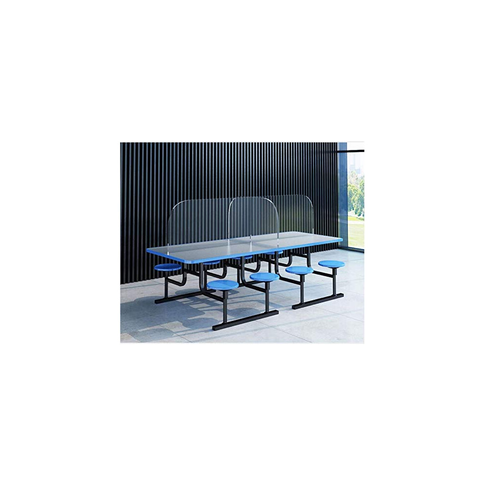 Clear Acrylic Sneeze Guard For Counter, ShatterâResistant Clear Visibility Shield Panel 47.2X23.6x23.6 9771547990024