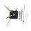 Silent Quartz Clock Movement Kit with Luminous Hands, Battery Powered DIY Replacement for Wall Clock 1