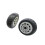 8 Inch Heavy Duty Swivel Caster Wheel Silent Solid Rubber Industrial Replacement for Smooth Mobility 3