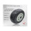 8 Inch Heavy Duty Swivel Caster Wheel Silent Solid Rubber Industrial Replacement for Smooth Mobility 4