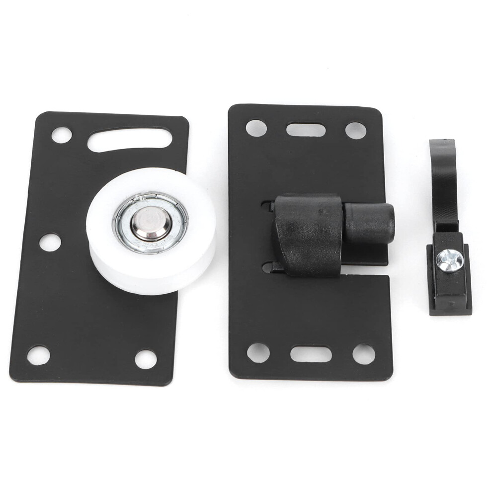 Sliding Door Roller Wheels Set Cold Rolled Steel Rust Resistant Smooth Silent Rolling For Wardrobe Closet 9073542140207