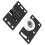 Sliding Door Roller Wheels Set Cold Rolled Steel Rust Resistant Smooth Silent Rolling for Wardrobe Closet 3