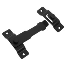 Stainless Steel Door Latch Heavy Duty Barn Door Lock with AntiLoosening Mechanism Easy Installation
