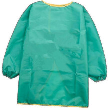(S, green) Children's Painting Smock,children's Apron,bib Blue, S - Ri