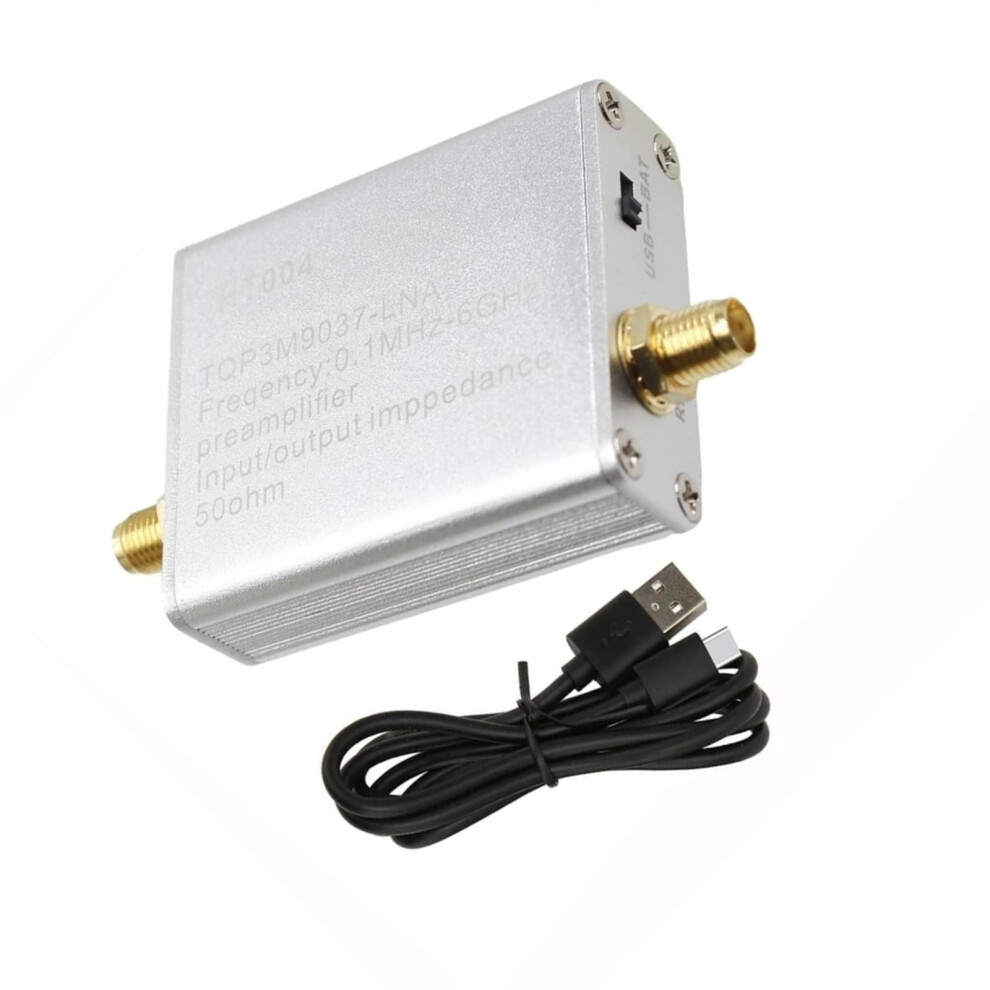 Rf Amplifier Lna Module 20Db Gain Preamplifier For Sdr 100K6ghz Wideband Low Noise Receiver 9351714617611