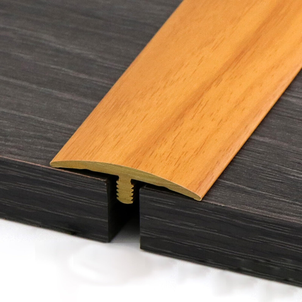 Pvc Threshold Strip Self Adhesive Floor Transition Strip Wood Grain T Moulding For Carpet Tile 4Cm 9351714617697