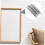 20pcs Heavy Duty Flush Mount Bracket Set, Secure Interlocking Wall Hanging for Frames and Mirrors 4