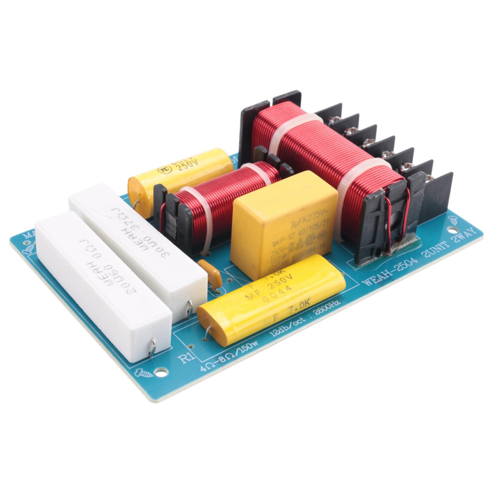 350W 2Way Speaker Crossover 3200Hz Passive Filter Clear Balanced Sound Power Handling 9351714617819