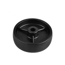 Set of 4 Black 2.5 Inch Caster Wheels 65mm PP Ball Casters with 8mm Hole for Furniture Smooth Mobility
