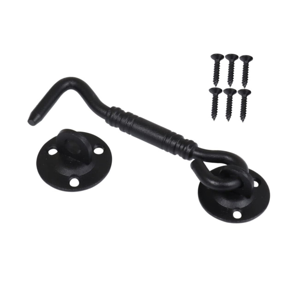 Stainless Steel Barn Door Hook Latch Lock For Gates And Sheds, Corrosionresistant, Easy Installation 9771547990598