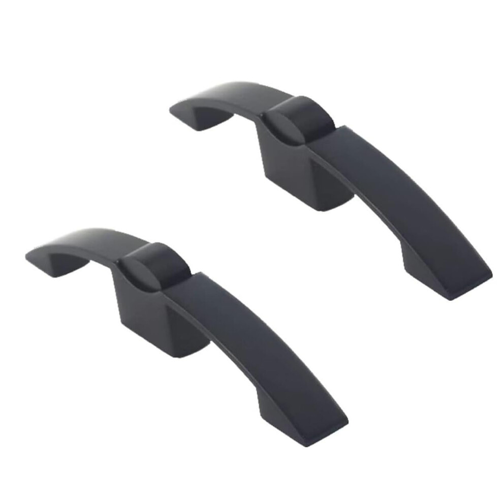 Rv Cabinet Latch Cam Lock Handle Keyless 160Mm Black Zinc Alloy Pull For Caravan Camper Yacht 9771547990642