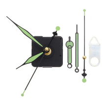 Clock Movement Replacement Kit with Glow in the Dark Hands, Quartz Clock Mechanism for DIY