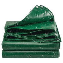 Waterproof Heavy Duty Canvas Tarpaulin 4x6m Foldable Ground Sheet for Camping Garden Caravan Outdoor Protection