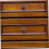 Solid Wood Cabinet Door Knobs Dark Brown Finish, Smooth Ergonomic Grip, Minimalist Chic Design Duo Pack 2