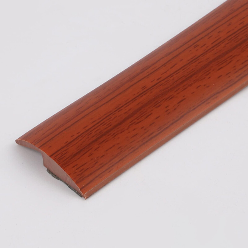 Self Adhesive Door Threshold Strip Pvc Woodgrain Finish, Cuttable AntiâSlip Floor Transition Trim 5.5M 9351714618137