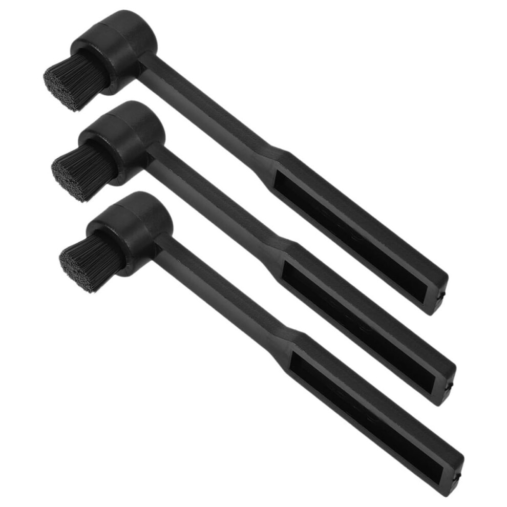 3Pcs Anti Static Vinyl Record Cleaning Brush Set With Stylus Cleaner For Turntable Maintenance 9073542141006