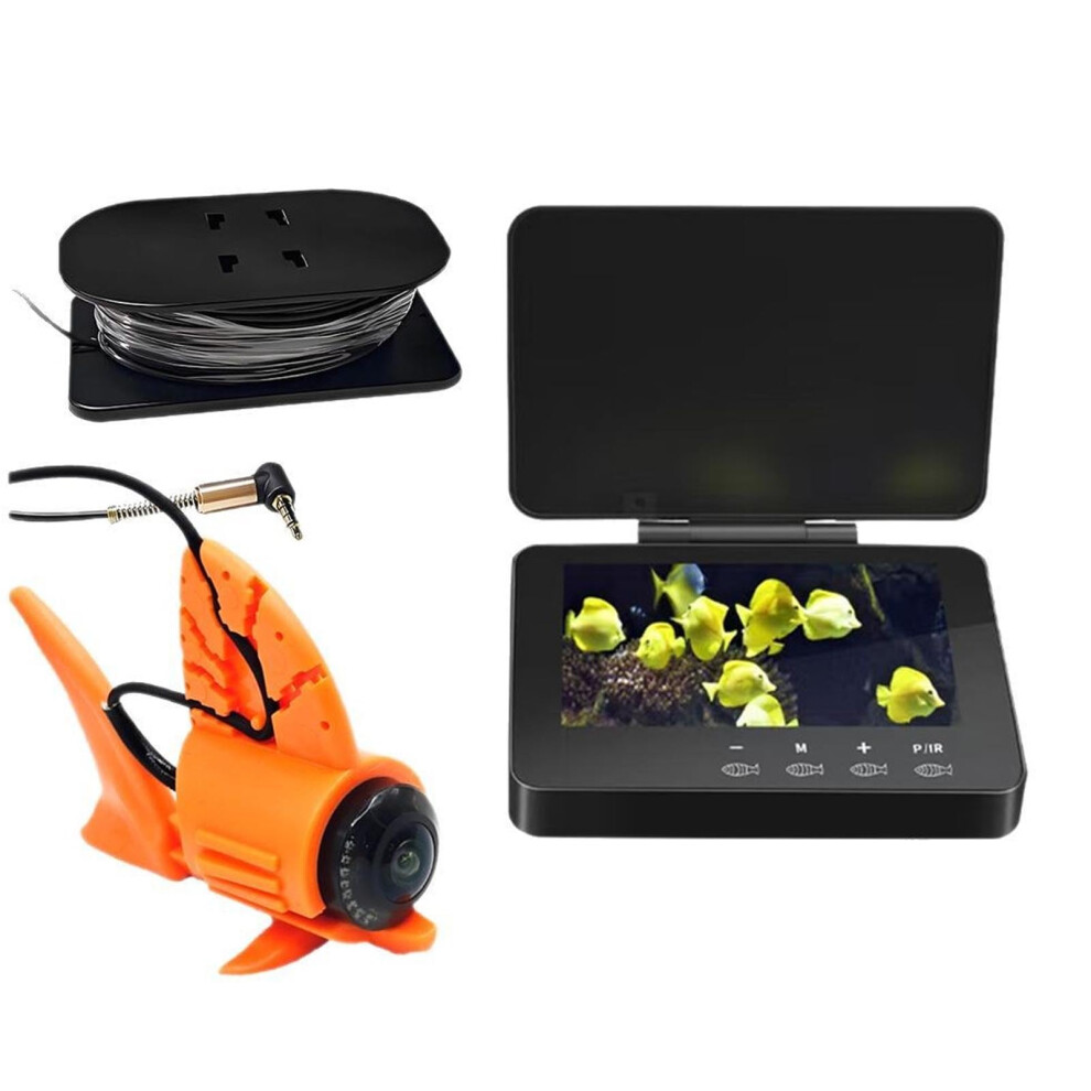 5Mp Underwater Fishing Camera, 4.3 Inch Sunlight Readable Screen, 195 Wide Angle, 20M Cable, Night Vision 9330225472797