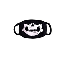 Luminous Anime Face Mask Breathable Cotton Dust Mask Unisex Comfortable Fit for Kids and Adults