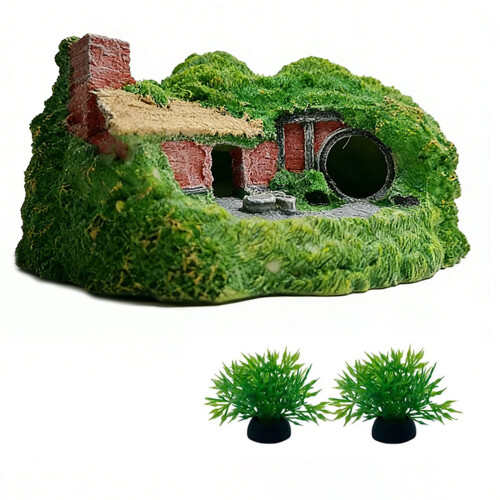 Fishtank Artificial Cave Landscape Fish Tanks Decorations for