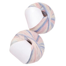 2Pcs Colorful Cotton Yarn 250.43Yard Per Roll for Sweater-YT19
