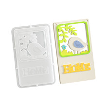 Easter Holiday Silicone Mold for Bird and Flower Shaped-004