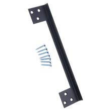 L Shape Door Lock Protecting Plate Stainless Steel 2mm-7Inch