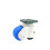Adjustable Stem Caster for Aluminum Profile with Leveling Foot, Smooth Rolling, Stable Support 1