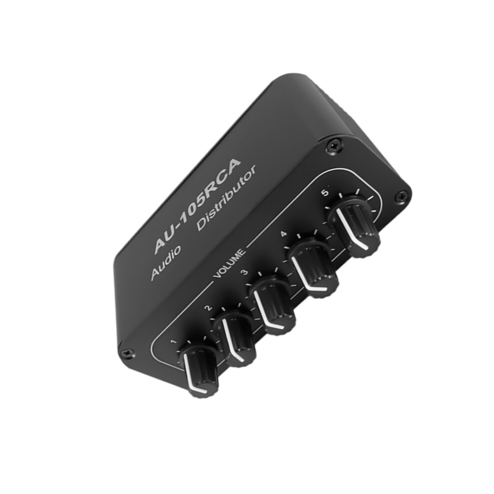 Headphone Amplifier 5ÂListener Independent Volume Control Audio Splitter Fidelity Two Channel For Studio And Live Use 9073542141266