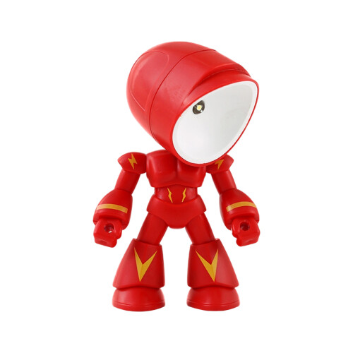 Automatic Dimming LED Small Night Lamp Robotic Buddy for-Red