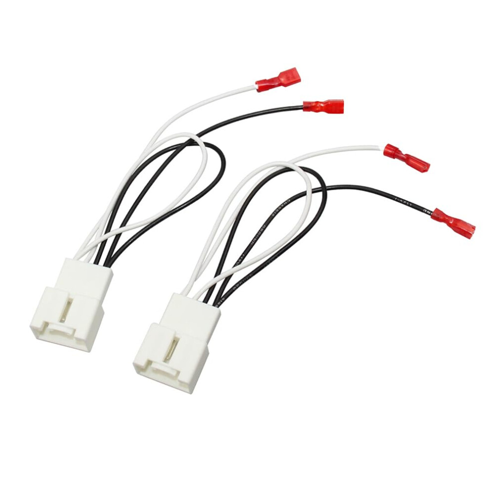 2 Pack Car Speaker Wire Harness Adapter For Ford F150 Escape Focus Bronco Mustang Mazda Cx5 Plug And Play Connection 9330225472933