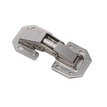 10pcs Soft Close Cabinet Hinges 90 Degree Nickel Plated Concealed Furniture Door Hinges Full Overlay Durable Design