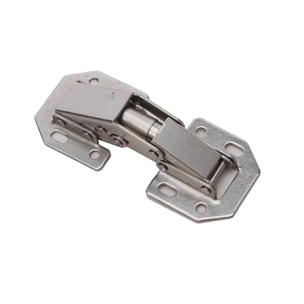 10Pcs Soft Close Cabinet Hinges 90 Degree Nickel Plated Concealed Furniture Door Hinges Full Overlay Durable Design 9330225472940