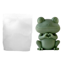 Silicone Bulldog Dog Candle Mould For DIY Crafting Easy To-8