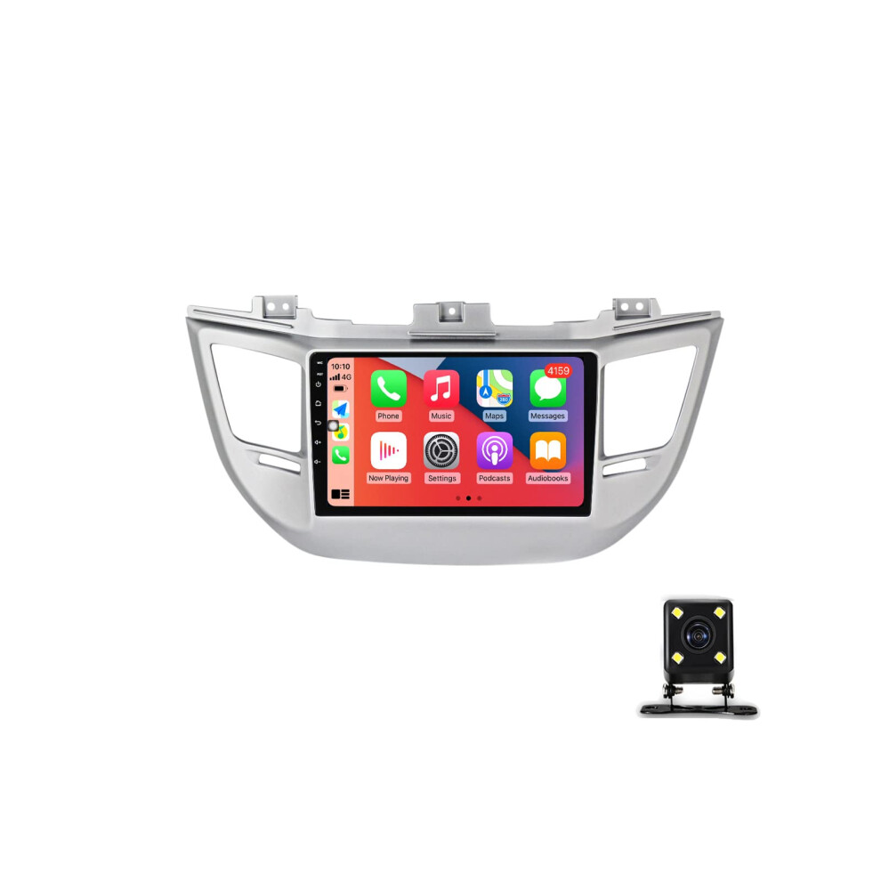 9 Inch Android Car Stereo For Hyundai Tucson 20142018 With Gps Navigation, Wireless Carplay, Bluetooth 5.0 9771547991106