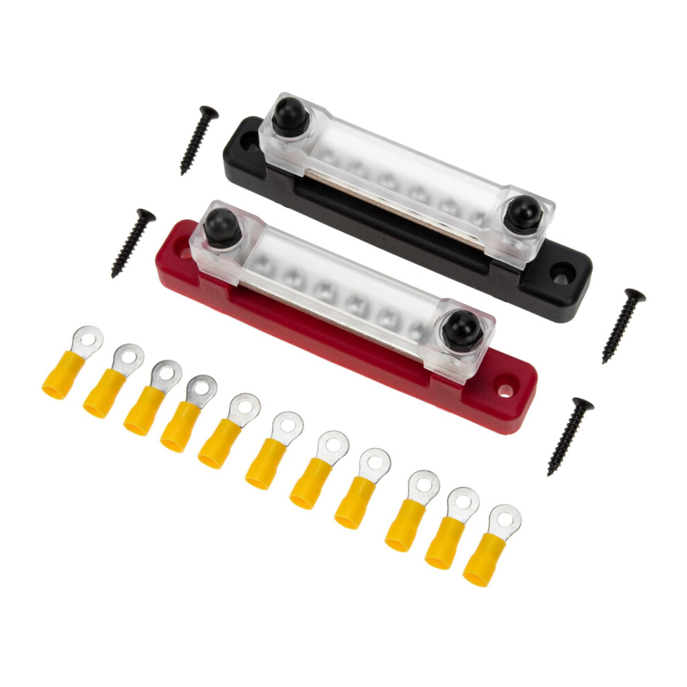 Busbar Terminal Block For Rv And Car Battery, CorrosionâResistant Marine Power Distribution Block 9351714618472