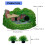 Aquarium Miniature Decorations Tree House Craft Terrarium 3