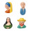 Stylish Resin Magnetic Displays Offering Multiple-Mona Lisa 3