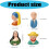 Stylish Resin Magnetic Displays Offering Multiple-Mona Lisa 4