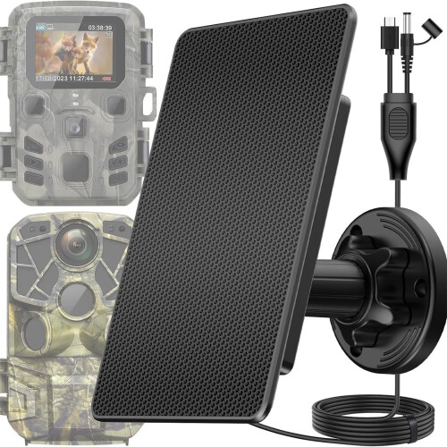 Tall Conversion Solar Device Panel for Cameras 4000mAh Battery 1