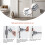 Universal Hinge Repair Tool Door Hinge Adjustment Tool 5