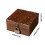 Handcraft Wood Storage Box Lock For Valuables-sunset red 4
