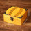 Handcraft Wood Storage Box Lock For Valuables-sunset red 5