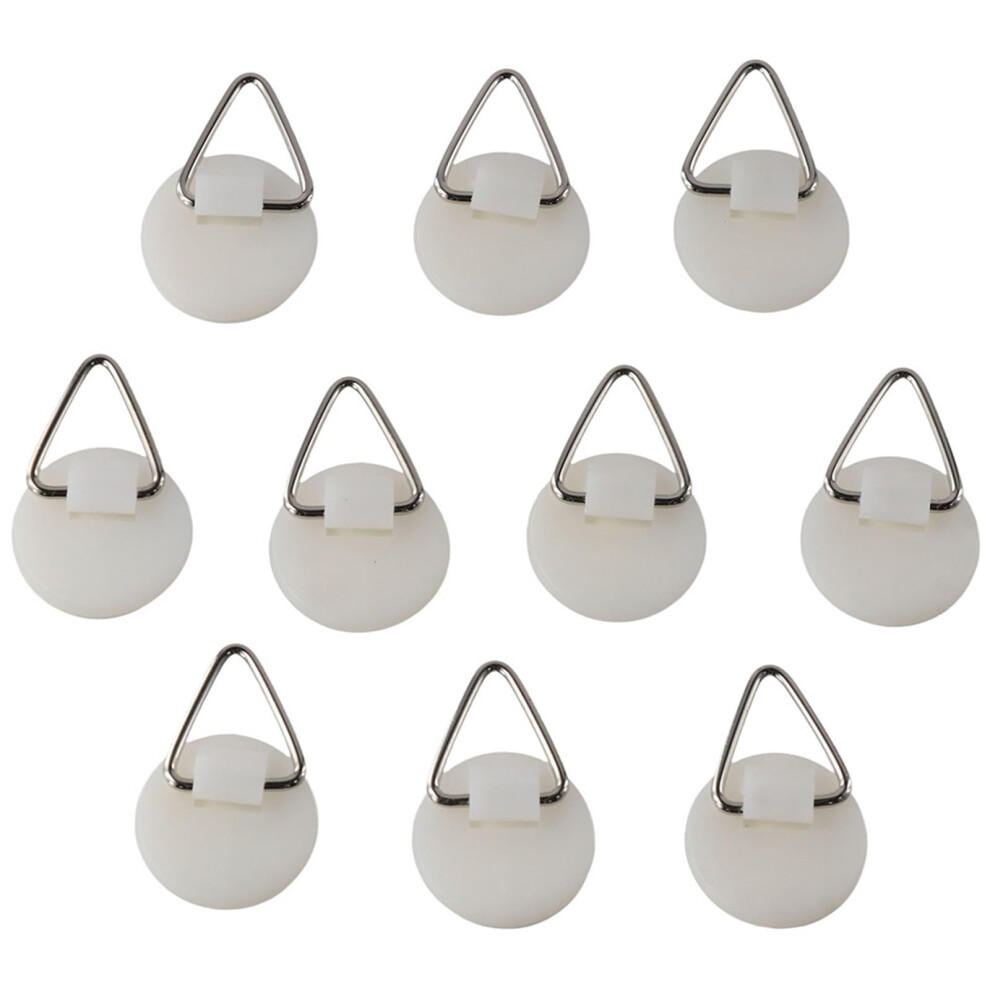 Adhesive Plate Hanger 100Pcs Invisible Picture Hanging Hooks For Wall Decor Plates And Frames 9351714618717