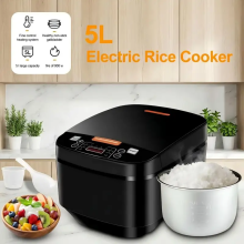 Electric Rice Cooker 5L Heat Preservation Stewing Quick Boiling Multi-Cooker
