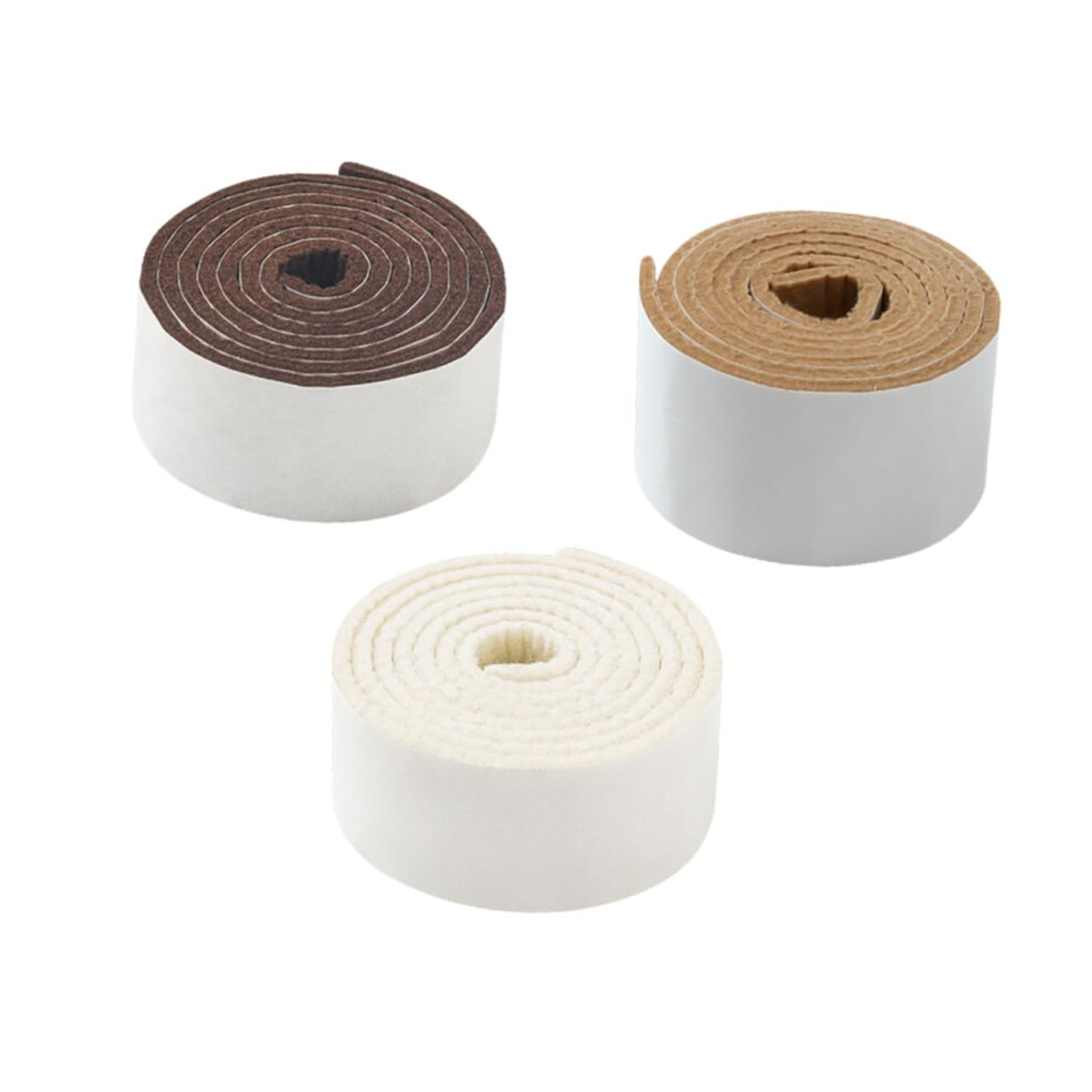 Furniture Felt Pads 3 Rolls CutâToâFit Chair Leg Floor Protectors For Hardwood Floors Scratchâ 9330225473442