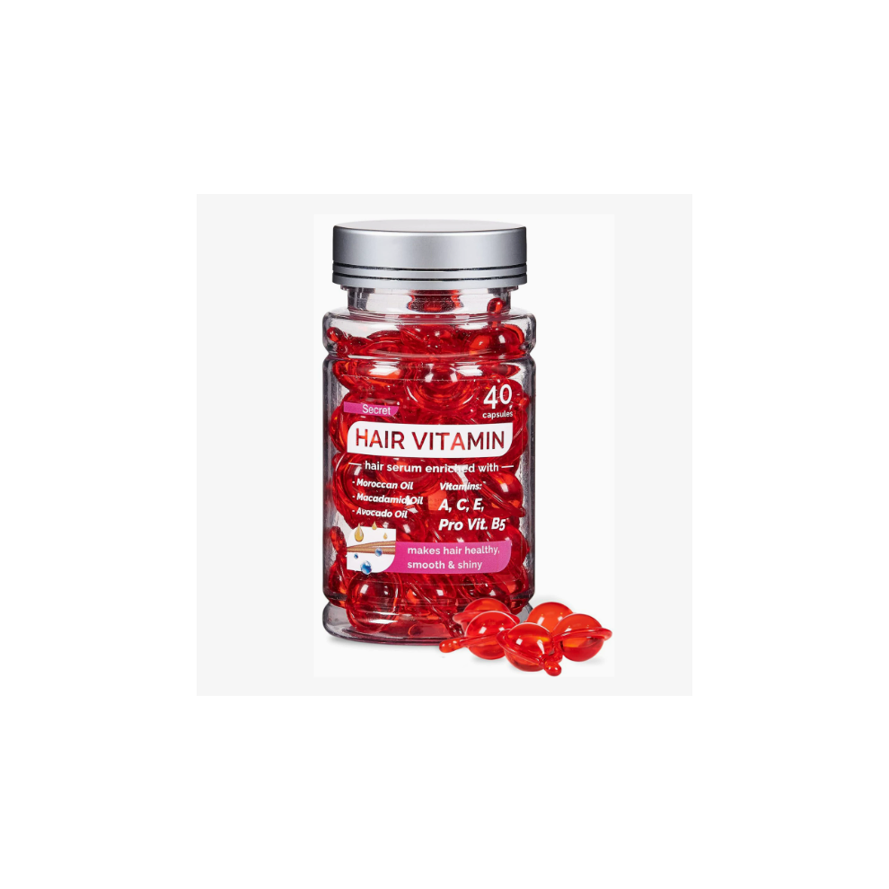 (1 pcs) Hair Vitamins Oil Capsules, Hair Oil Capsules, Conditioner Hair Treatment Serum for Frizzy & Dry Damaged Hair